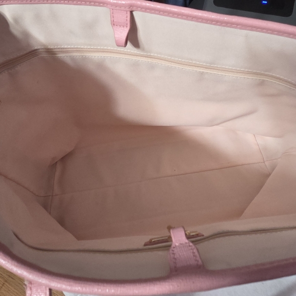 FURLA Tote, Pink- EUC - Picture 8 of 11